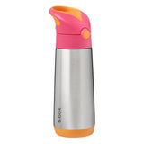 B.box Insulated Drink Bottle in Strawberry Shake (500ml)