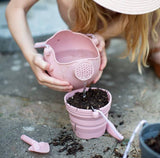 Scrunch Seedling Pot & Trowel - Duck Egg Blue