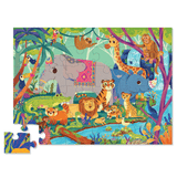 Crocodile Creek In The Jungle Floor Puzzle - 36pc