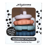 Jellystone Rainbow Stacker & Teether Toy - Earth