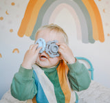 Jellystone Rainbow Stacker & Teether Toy - Ocean