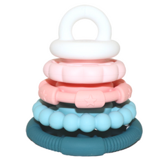 Jellystone Rainbow Stacker & Teether Toy - Sugar Blossom