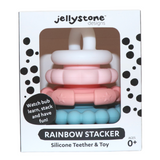 Jellystone Rainbow Stacker & Teether Toy - Sugar Blossom