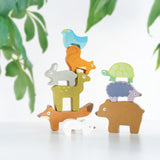 Le Toy Van Petilou Forest Wooden Stacking Animals