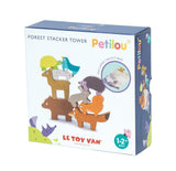 Le Toy Van Petilou Forest Wooden Stacking Animals