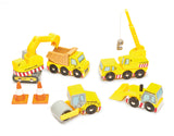 Le Toy Van Construction Vehicles Set