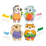 Tiger Tribe Fun Lacing Cards - Beach Party