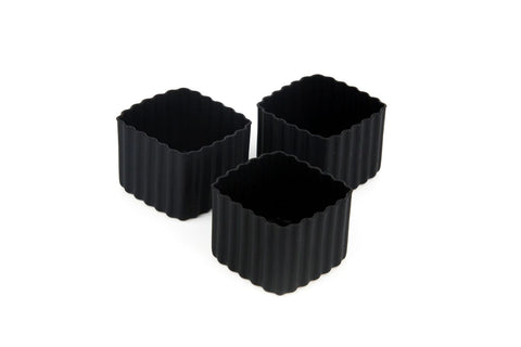 Little Lunchbox Co Bento Cups - Black Squares