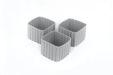 Little Lunchbox Co Bento Cups - Grey Squares