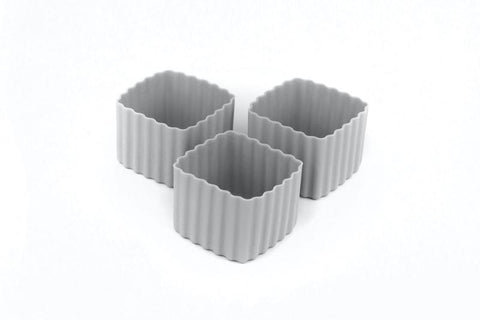 Little Lunchbox Co Bento Cups - Grey Squares