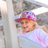 Little Renegade Company Blooming Berry Snapback Cap