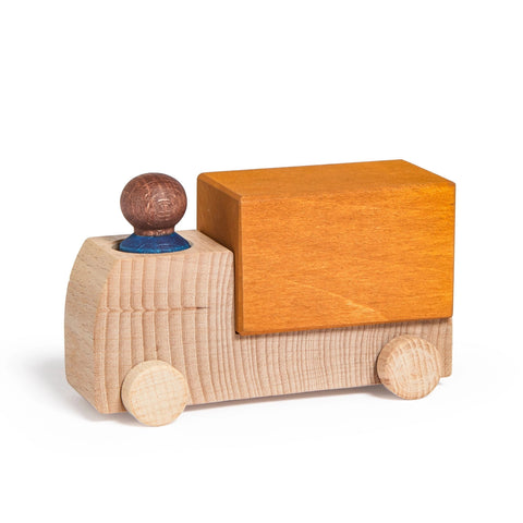 Lubulona Ochre Truck with Blue Person