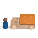 Lubulona Ochre Truck with Blue Person