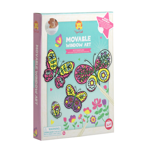 Tiger Tribe Moveable Window Art - Butterflies