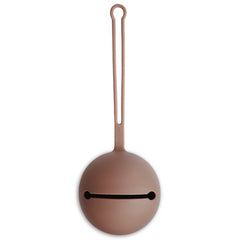 Mushie Silicone Pacifier (Dummy) Case in Cloudy Mauve