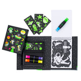 Tiger Tribe Neon Colouring Set - Outer Space