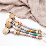 One.Chew.Three Ombre Silicone Dummy (Pacifier) Holder