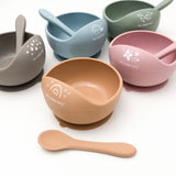One.Chew.Three Silicone Scoop Bowl in Stone Pebbles