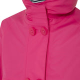 French Soda Pink Raincoat (Pleat Detail)