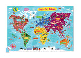 Crocodile Creek World Cities Puzzle & Poster - 200pc