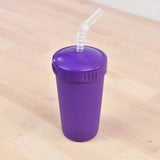 Re-Play Recycled Plastic Straw Cup in Amethyst