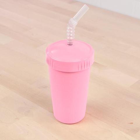 Re-Play Recycled Plastic Straw Cup in Baby Pink