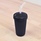Re-Play Recycled Plastic Straw Cup in Black