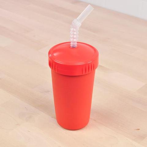 Re-Play Recycled Plastic Straw Cup in Red