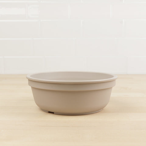 Re-Play Recycled Plastic Bowl in Light Grey Sand - Original