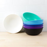 Re-Play Recycled Plastic Bowl in Aqua - Adult