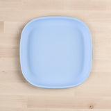 Re-Play Recycled Plastic Flat Plate in Ice Blue - Adult
