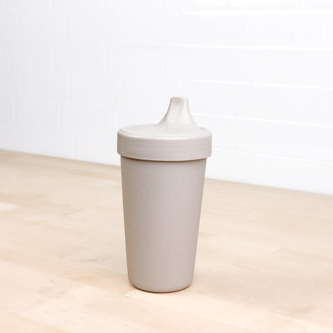 Re-Play Recycled Plastic Sippy Cup in Light Grey Sand