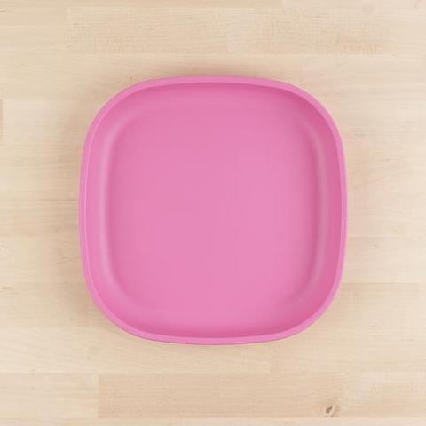 Re-Play Recycled Plastic Flat Plate in Bright Pink - Adult