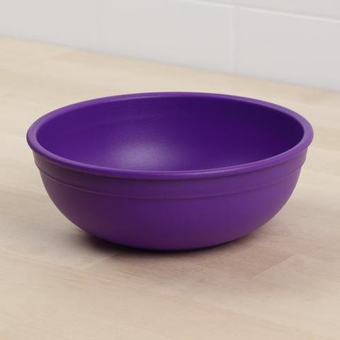 Re-Play Recycled Plastic Bowl in Amethyst - Adult