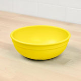 Re-Play Recycled Plastic Bowl in Yellow - Adult