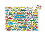 Crocodile Creek Cars & Trucks Puzzle By Richard Scarry - 36pc