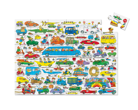Richard Scarry - Cars and Trucks and Things That Go tote bag