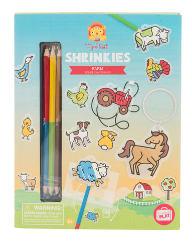 Tiger Tribe Shrinkies - Farm Collection