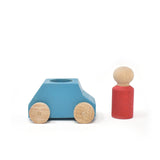 Lubulona Turquoise Car with Red Person