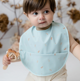 Snuggle Hunny Waterproof Bib in Sprout