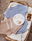 Snuggle Hunny Zen Short Sleeve Bodysuit