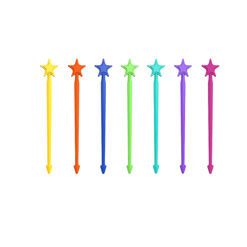 Lunch Punch Stix in Rainbow Colours (Set of 7)