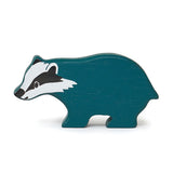 Tender Leaf Toys Wooden Animal - Badger (Woodlands Series)
