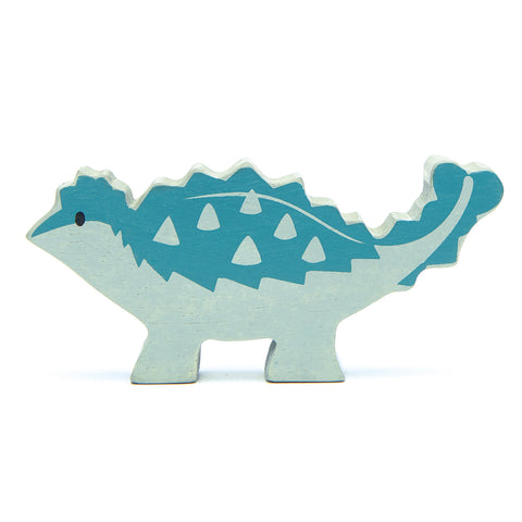 Tender Leaf Toys Wooden Animal - Ankylosaurus (Dinosaurs Series)