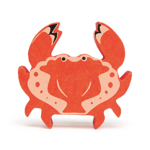 Tender Leaf Toys Wooden Animal - Crab (Ocean Series)