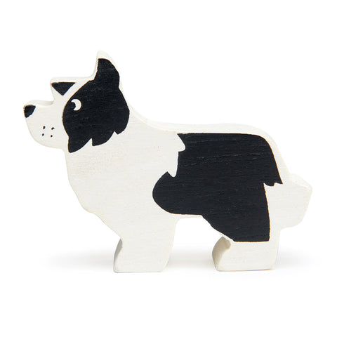 Tender Leaf Toys Wooden Animal - English Shepherd Dog (Farm Series)