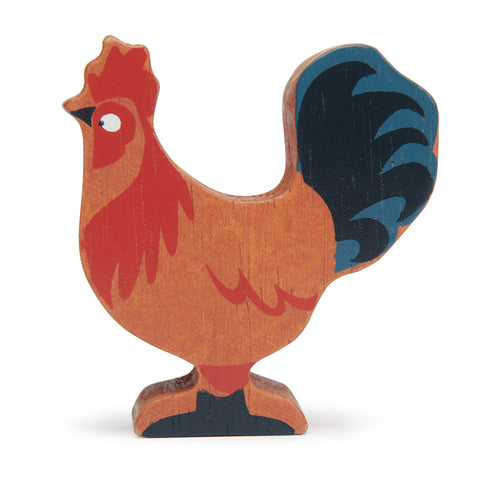 Tender Leaf Toys Wooden Animal - Rooster (Farm Series)