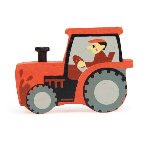 Tender Leaf Toys Wooden Tractor (Farm Series)