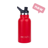 MontiiCo Mini Drink Bottle - Cherry