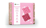 Connetix Magnetic Tiles - Base Plate Set (Berry & Pink)